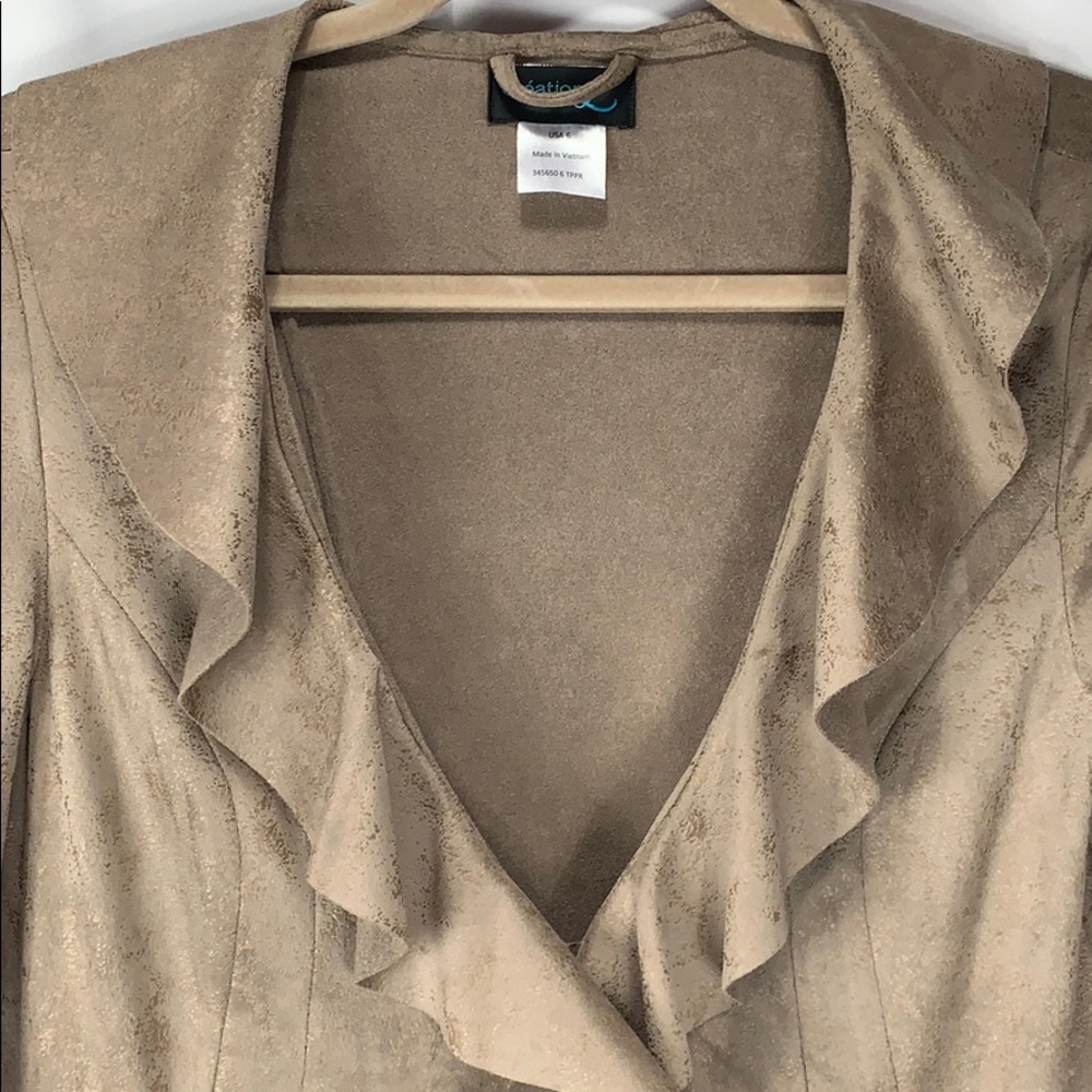 Creation L Ruffled Collar Jacket - Picture 2 of 5